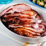 Cranberry Sweet Chili Ham Carved