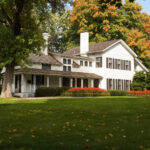 Farmhouse in fall