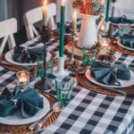 Christmas table setting