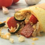Turkey bacon in wrap