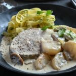 Turnip and Ham Fricassee