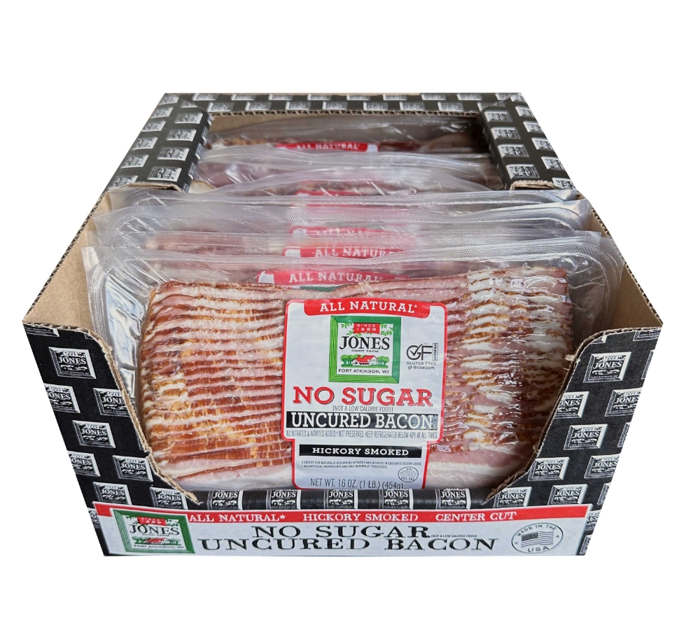 Jones Dairy Farm No-Sugar, Uncured, All Natural Bacon
