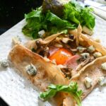 Mushroom and Canadian Bacon Galette Complète