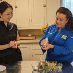 Cooking with Ms. Yasuyo Ohashi and Chef Kate Lulloff of Jones Dairy Farm