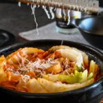 No Sugar Bacon and Napa Cabbage Mille-Feuille Hot Pot